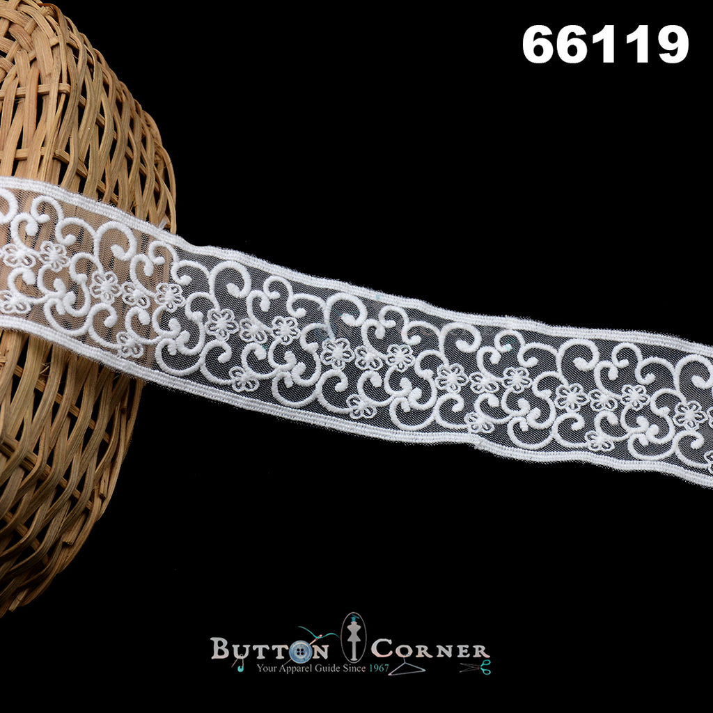 Double Side Border Net Lace