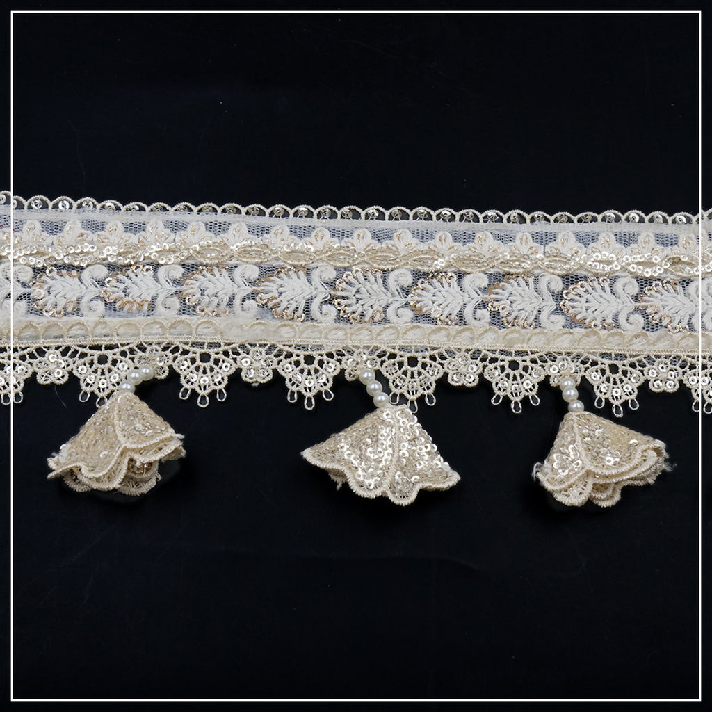 Fancy Hanging Sequence Lace