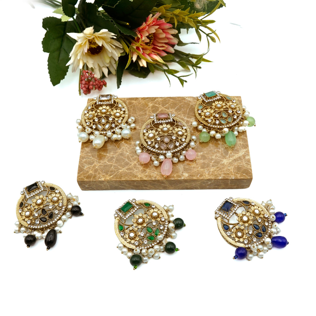 Fancy Kundan Button