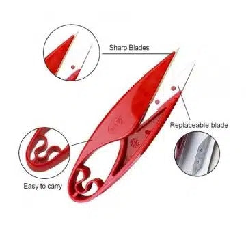 Double-Edged Thread Cutter