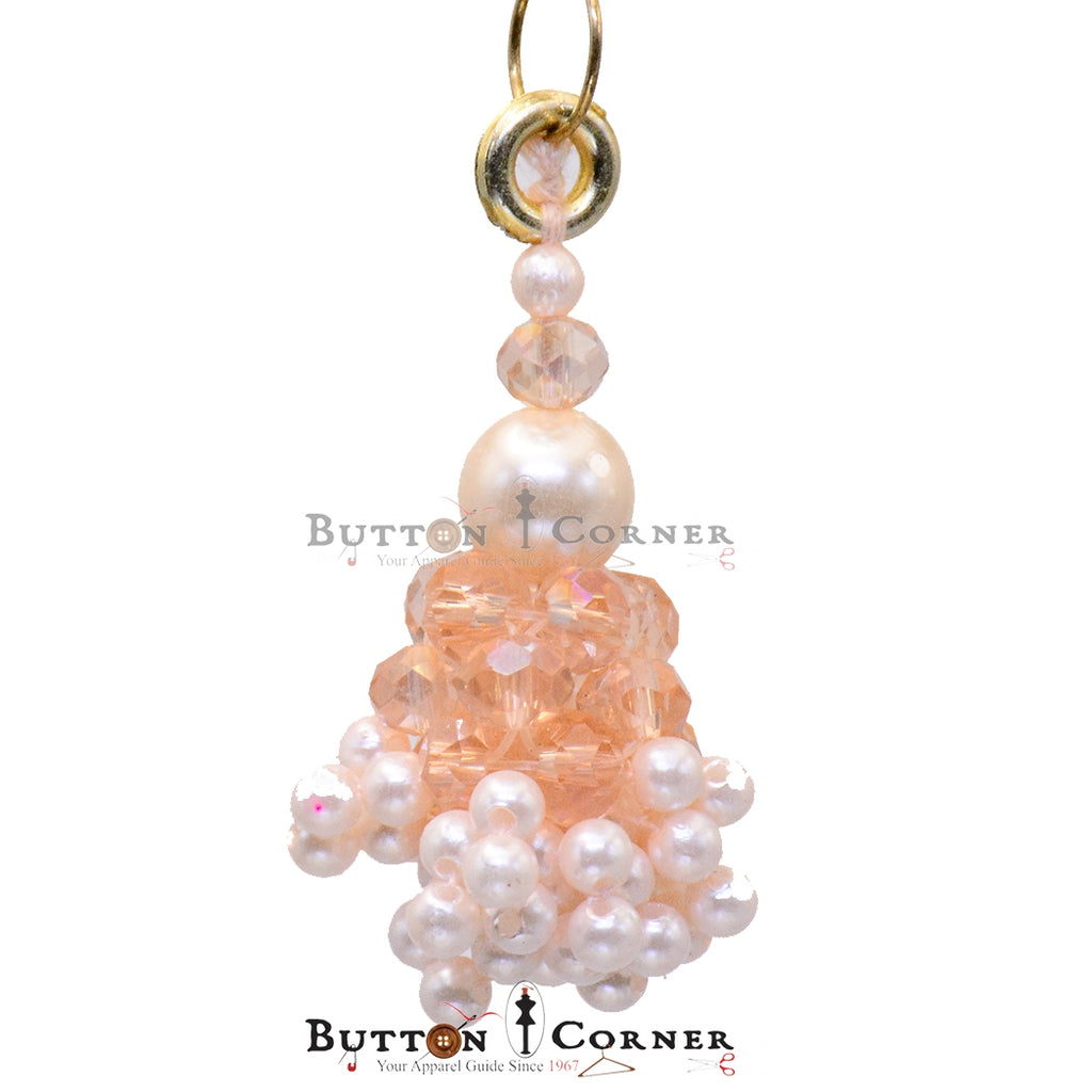 Fancy Crystal Pearl Tassel