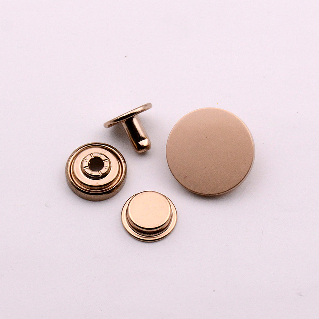 4 Part Metal Press Button