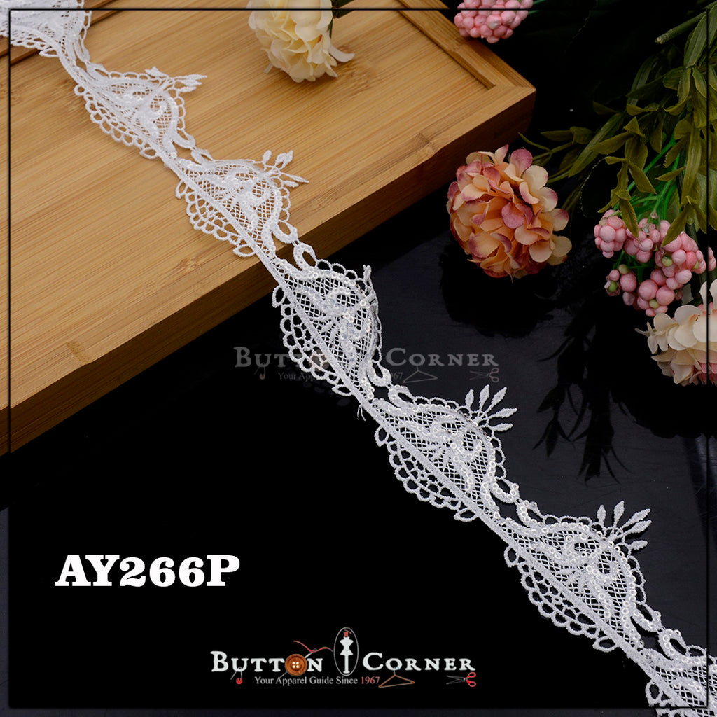 Shuttle Sequence Lace