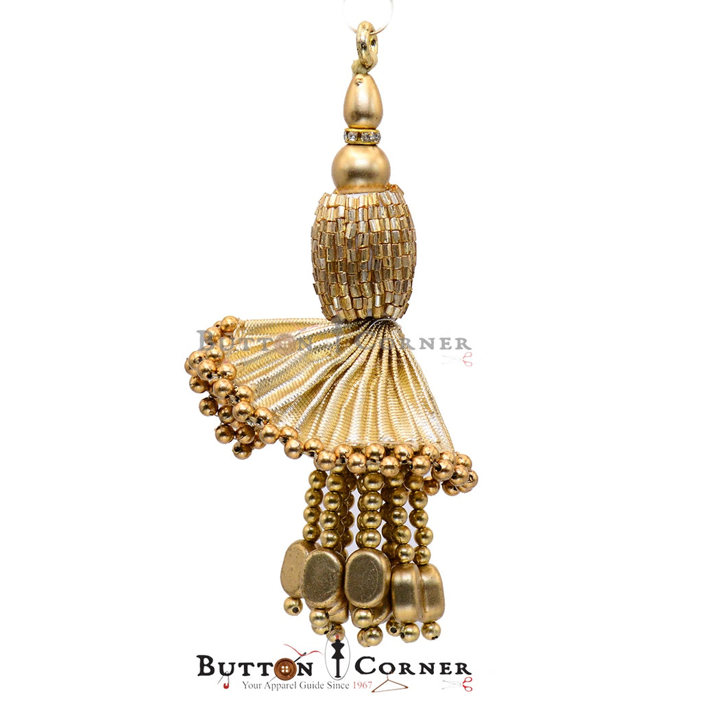 Fancy Pearl & Cut Dana Tassel