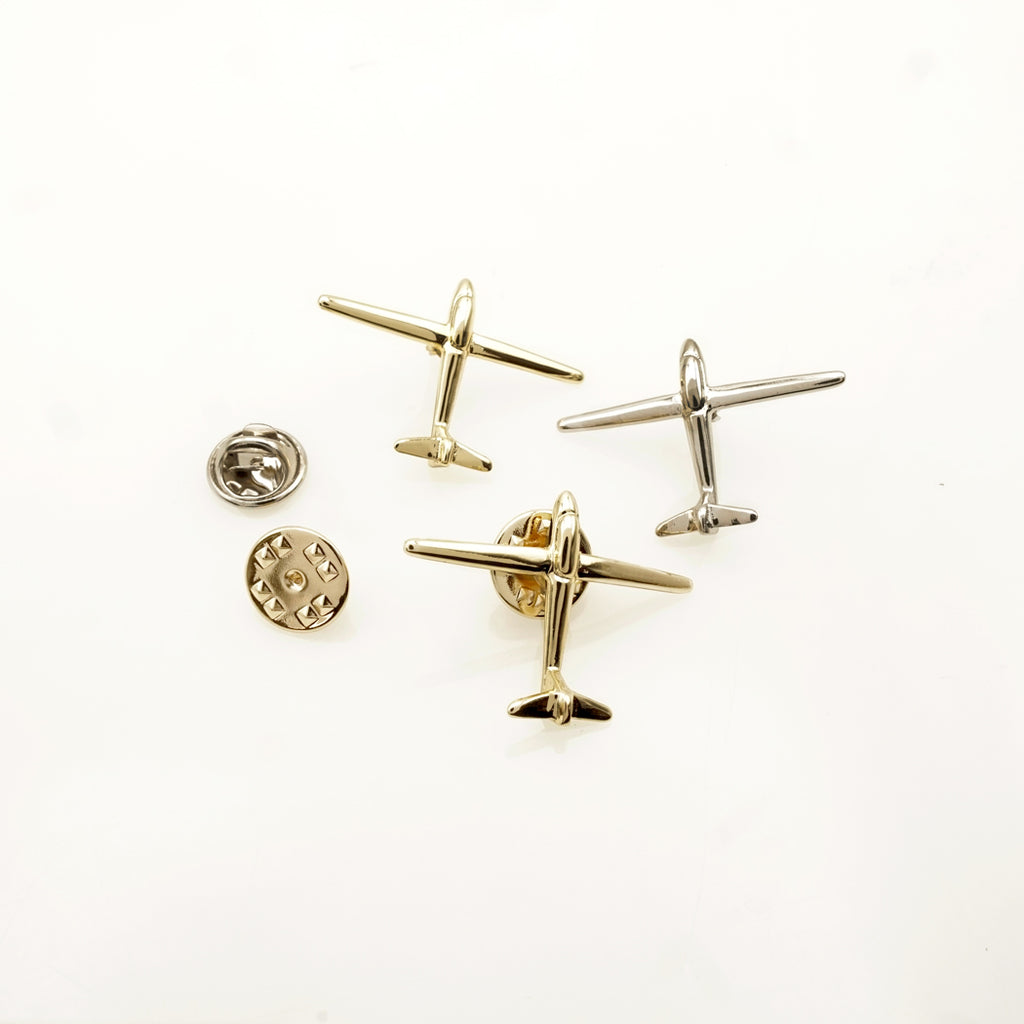 Gliding Glider Plane Lapel Pin
