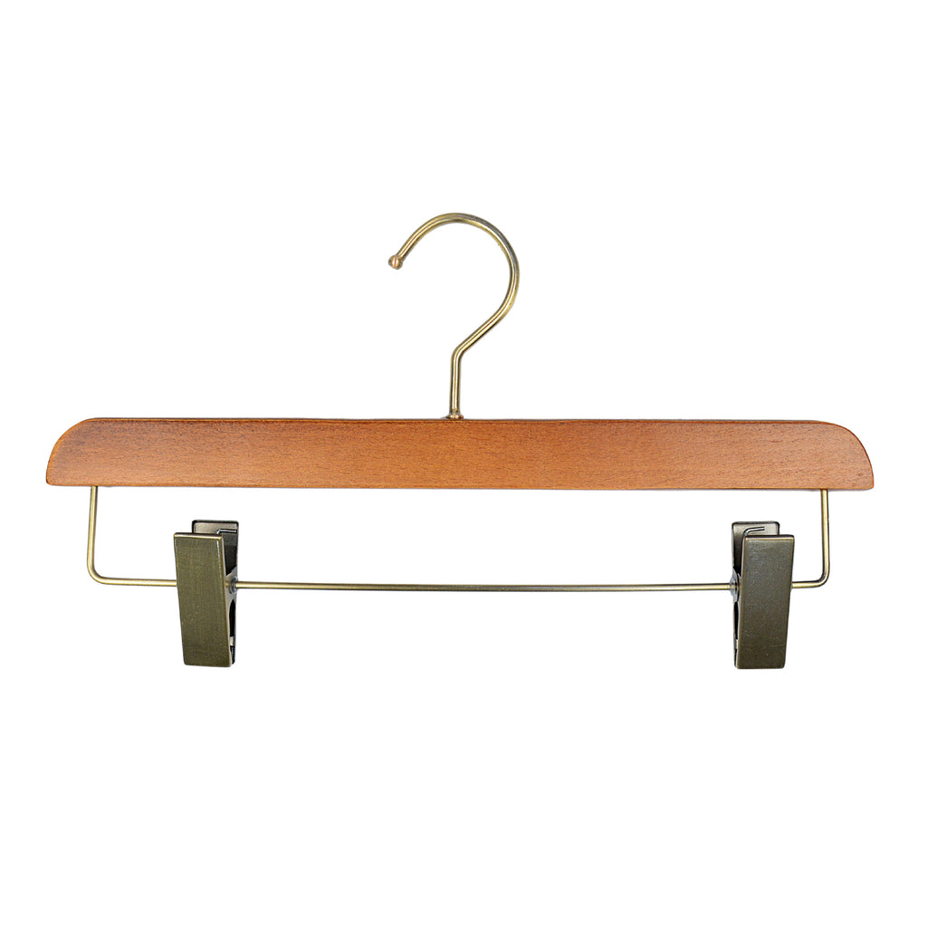 Wooden Bottom Adjustable Metal Clip Hanger