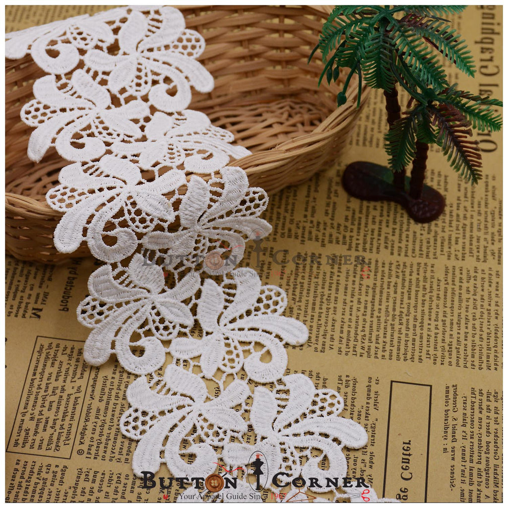 Shuttle Double Side Border Lace