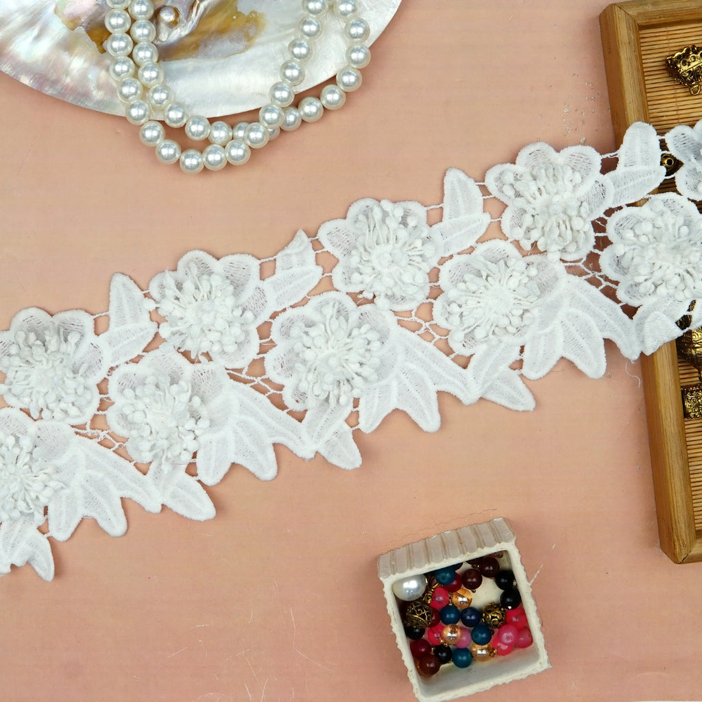 Double Flower Shuttle Lace