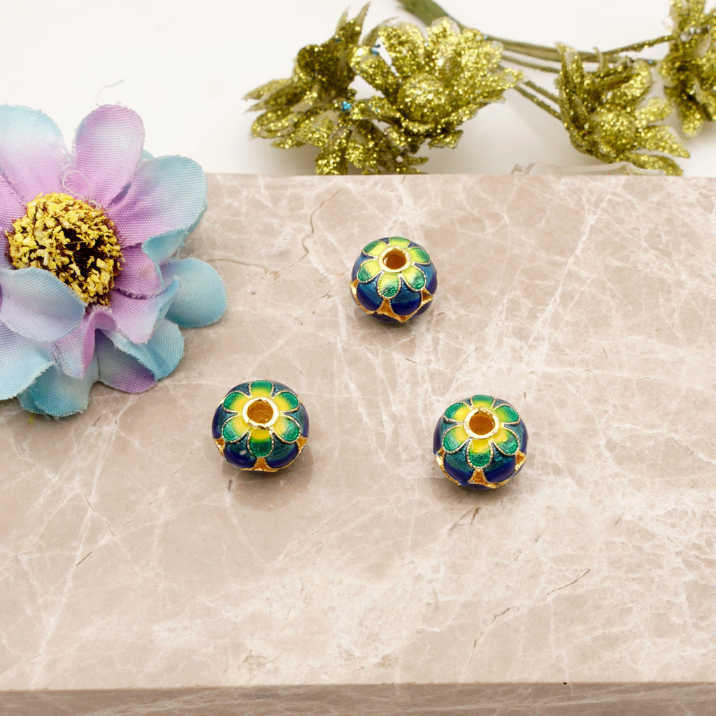 Idtricate Design Cloisonne Flower Ball