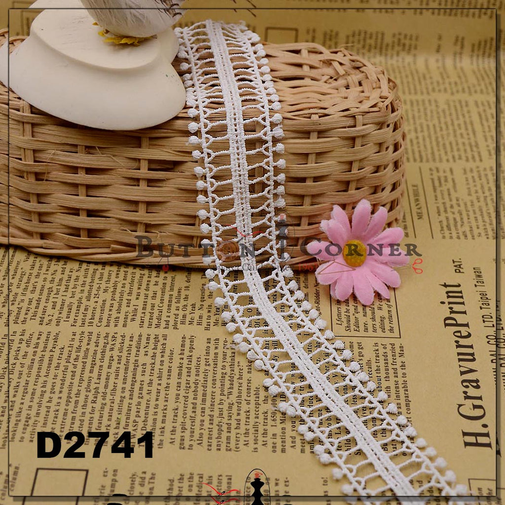 Double Side Border Shuttle Lace