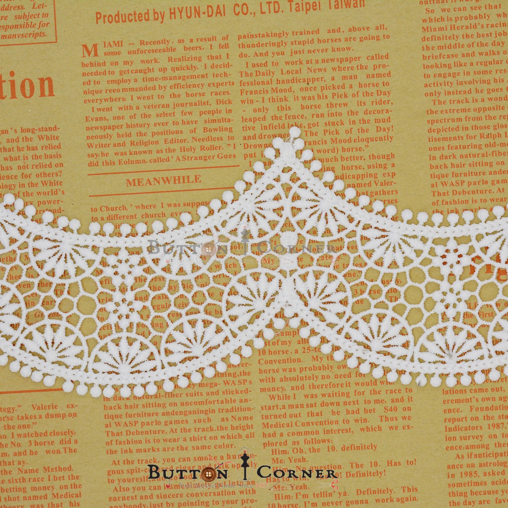 Double Side Border Shuttle Lace