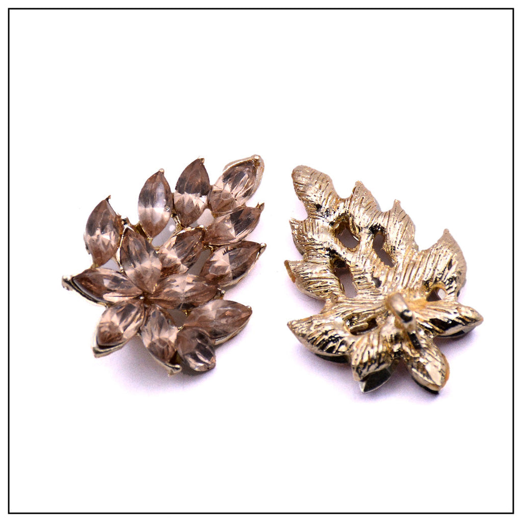 Fancy Leave Shape Button