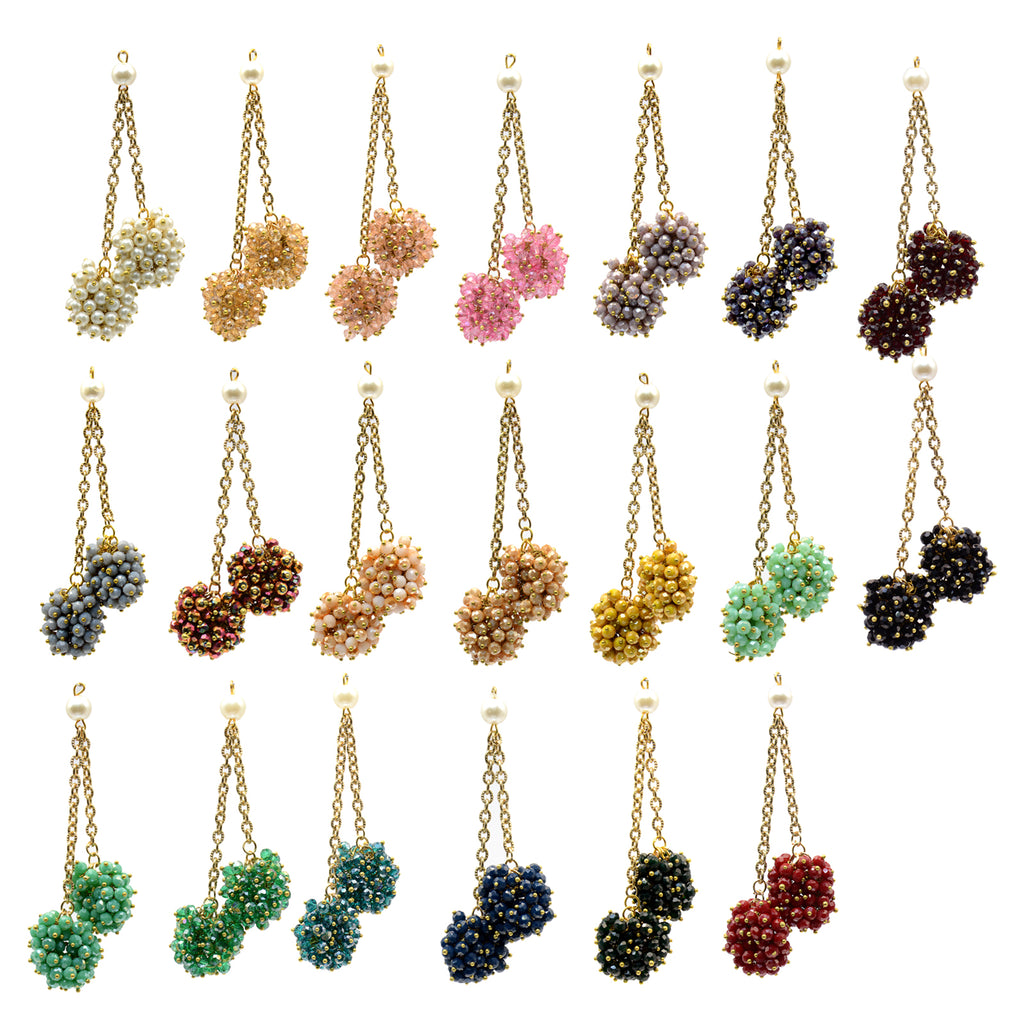 Fancy Crystal Chain Tassel