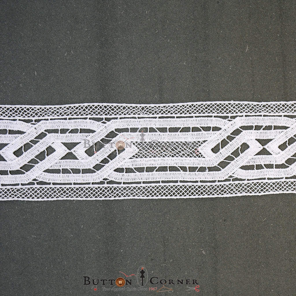 Double Side Border Shuttle Lace