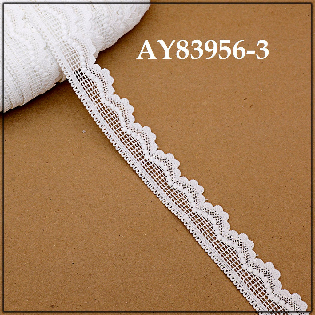 One Side Border Shuttle Lace
