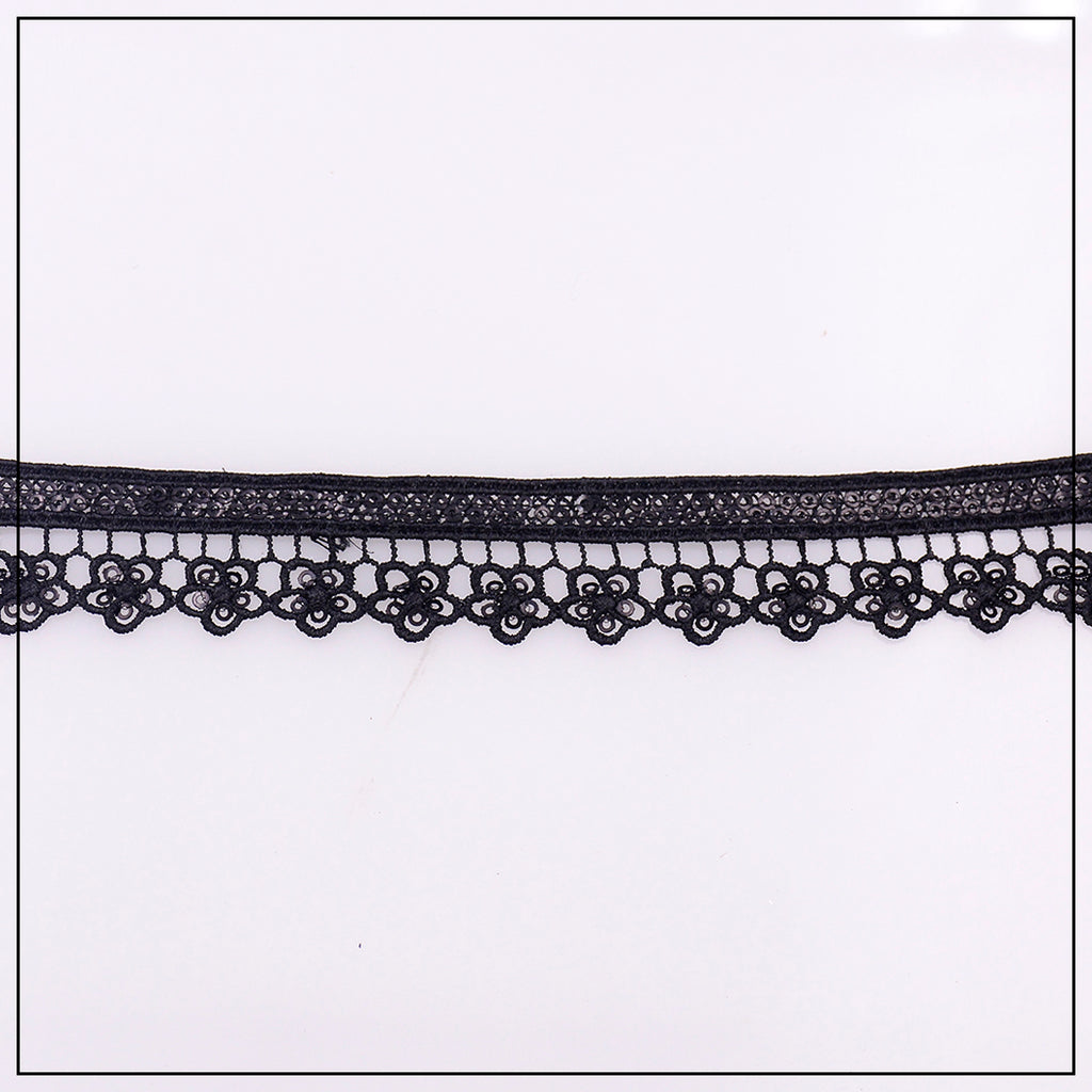 One Side Fancy Sequence Lace