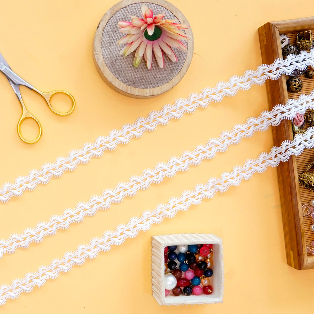 Double Side Border Shuttle Lace