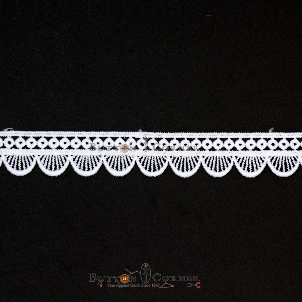 One Side Border Shuttle Lace