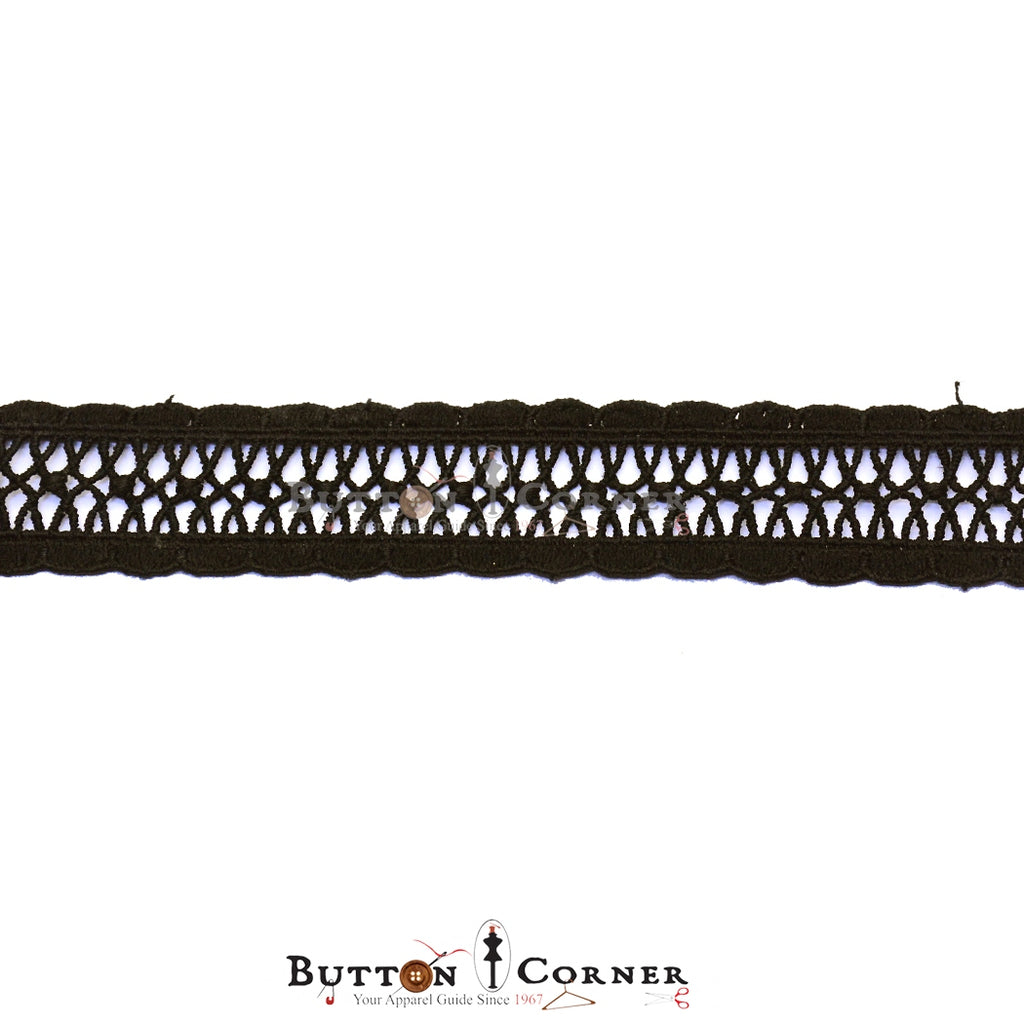 Double Side Border Shuttle Lace