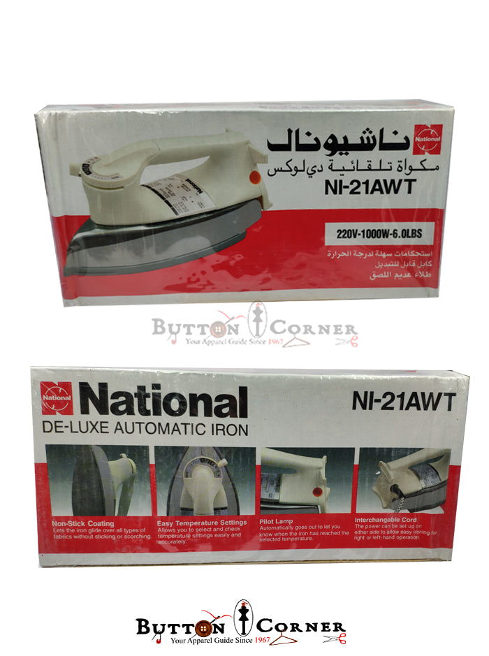 National De-Lux Automatic Iron