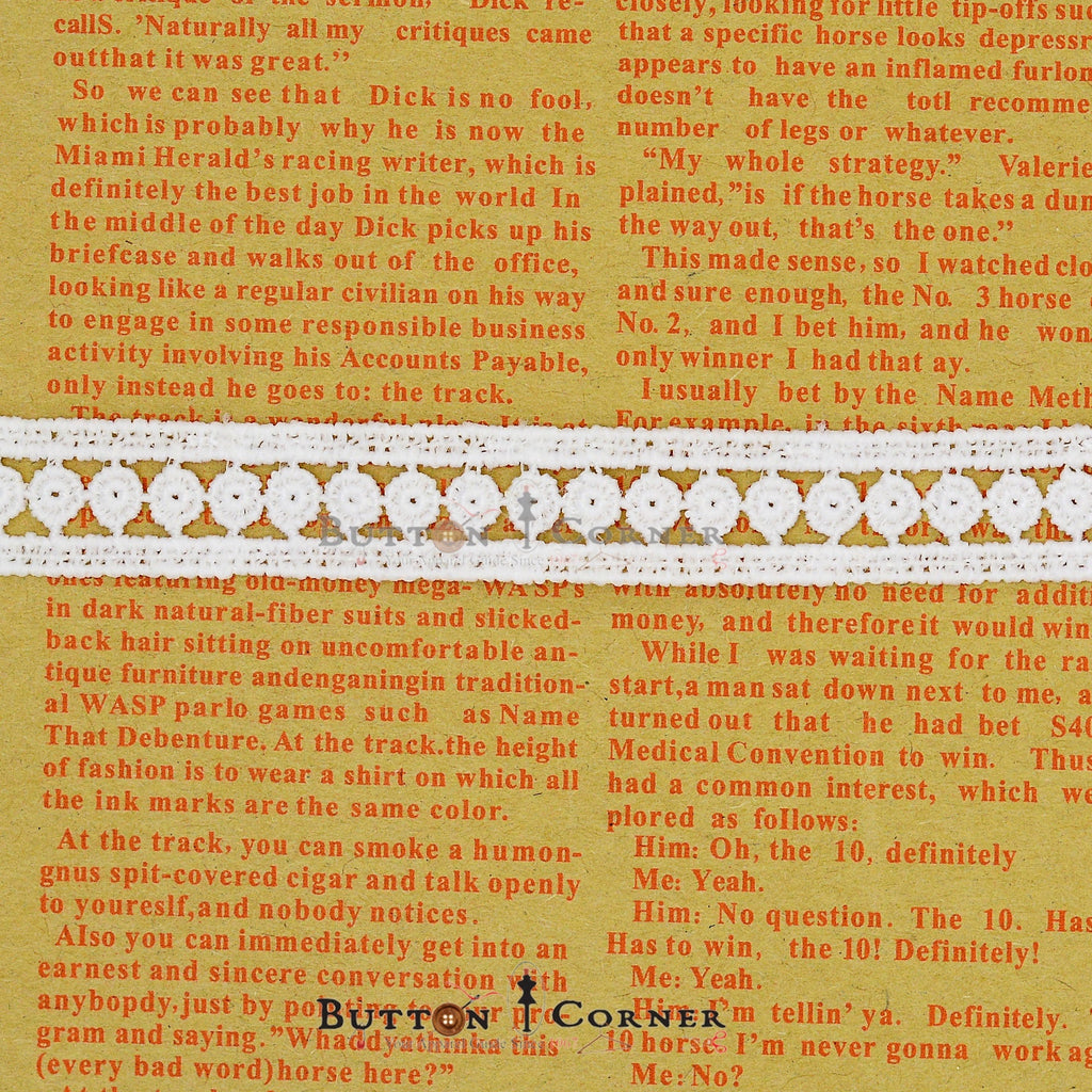 Double Side Border Shuttle Lace
