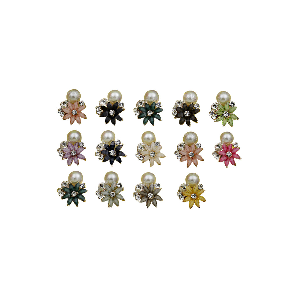 Fancy Flower Button