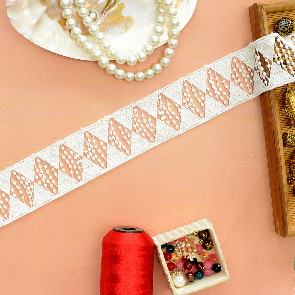 Double Side Border Shuttle Lace
