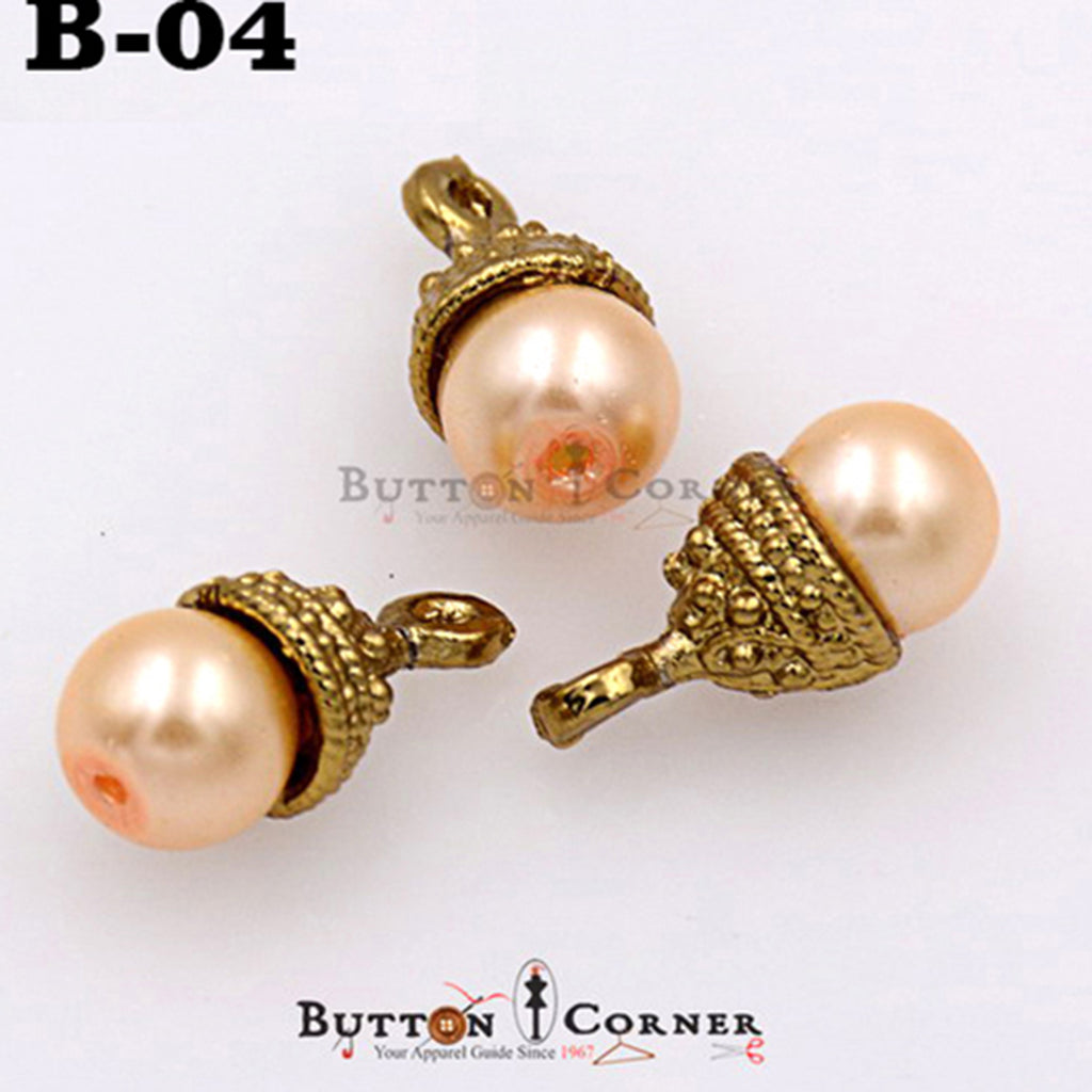 Fancy Kundan Button