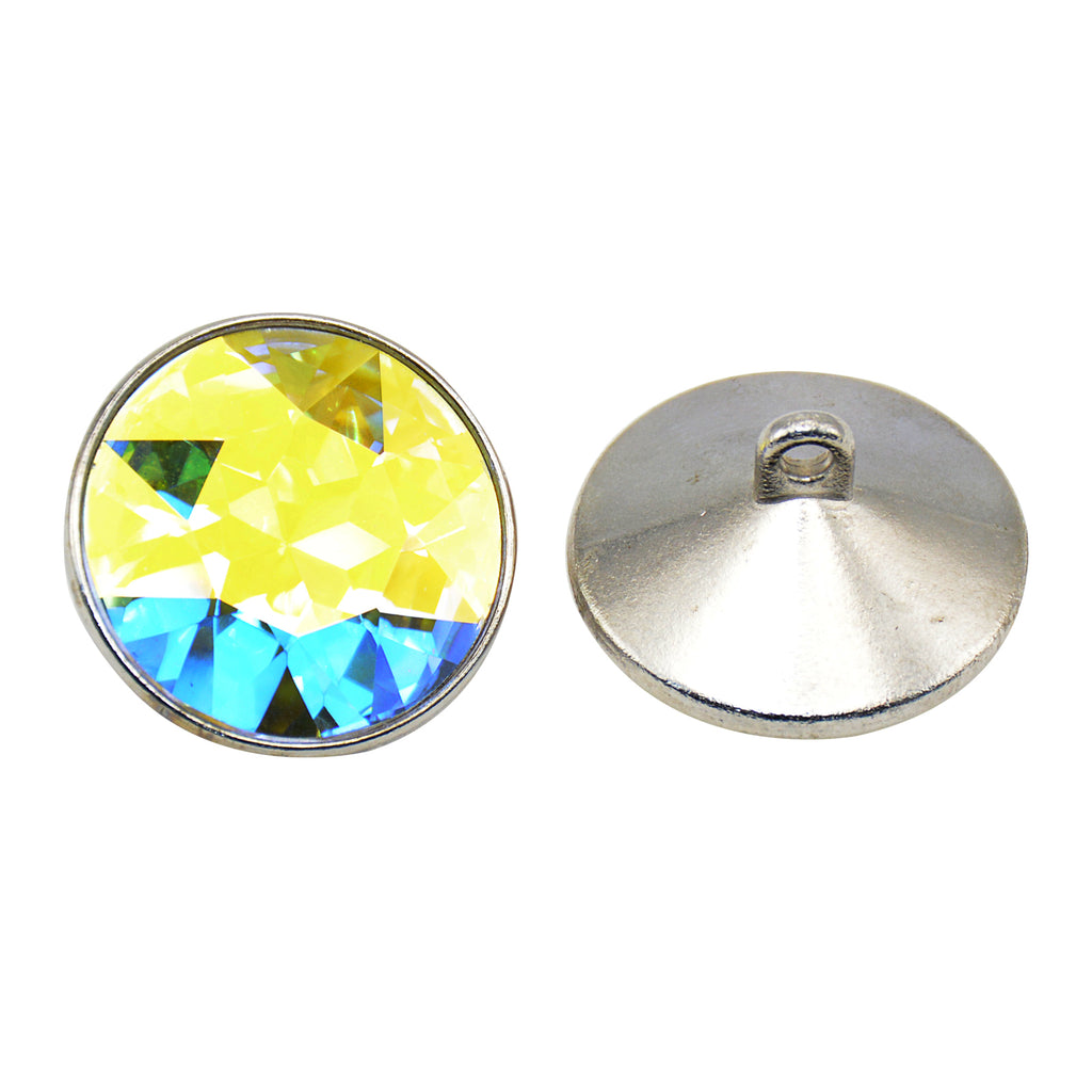 Round Shape Swarovski Button 3811