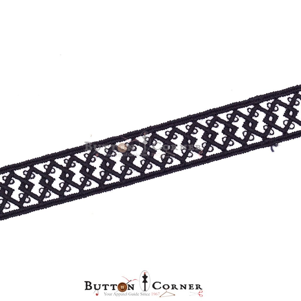 Double Side Border Shuttle Lace