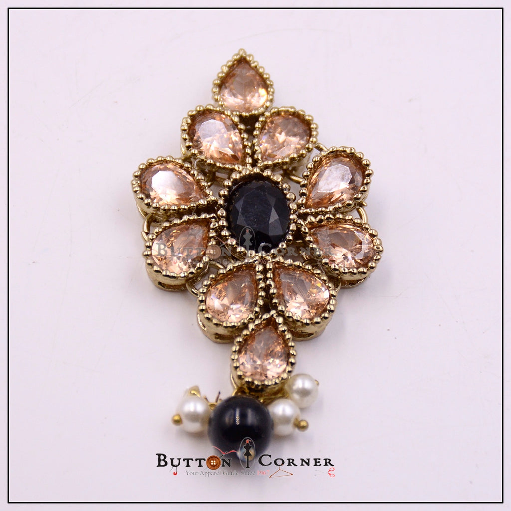 Fancy Kundan Button