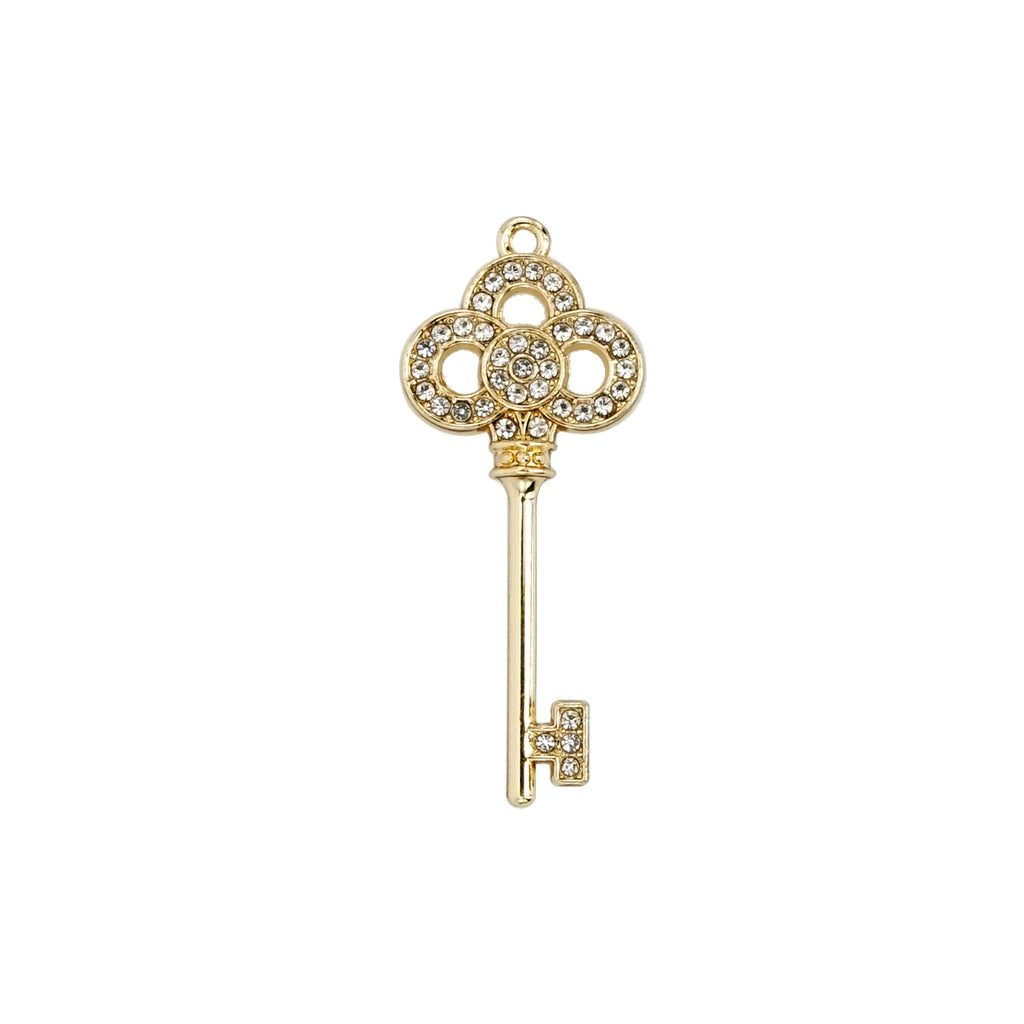 Diamond Key Pendant