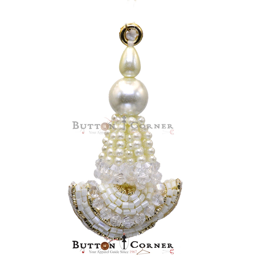 Fancy Glass Beads Tassel