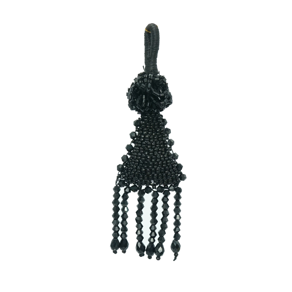 Fancy Glass Beads Crystal Tassel