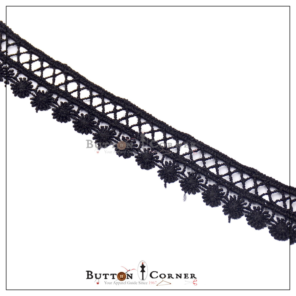 Shuttle One Side Border Lace