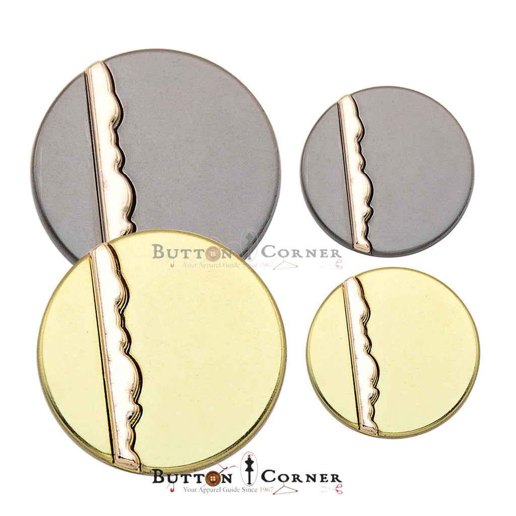 Horizontal Bar Round Suiting Button