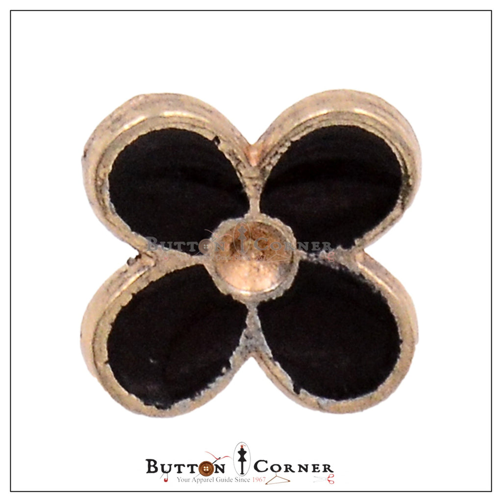 Flower Shape Metal Shirt Button