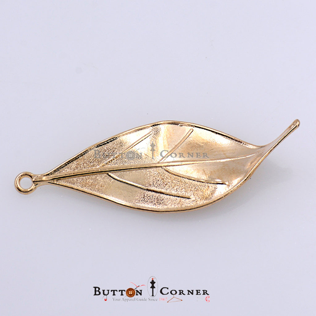 Metal ASH Leaf Pendant