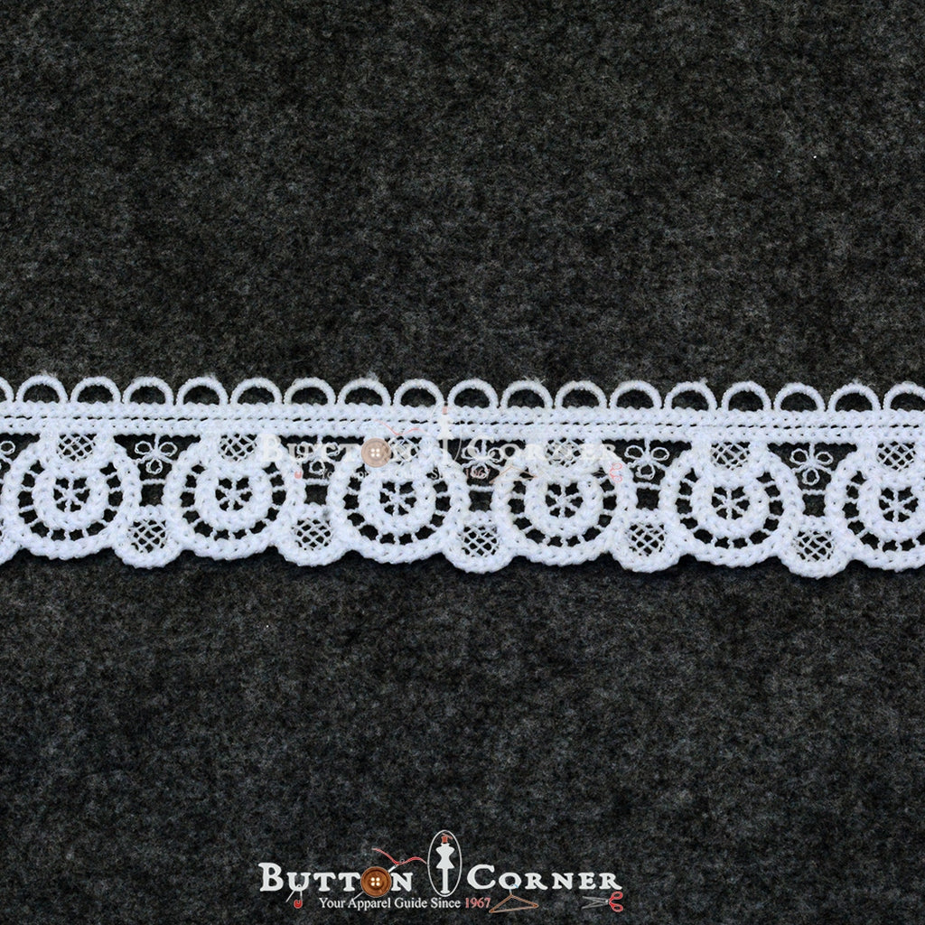 One Side Border Shuttle Lace