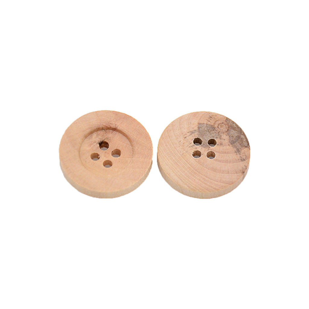 Slope Shape 2 Hole Wooden Button