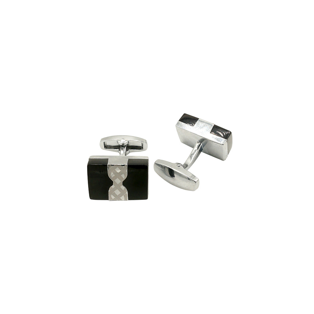 Mid Classic Design Rectangle Cufflink