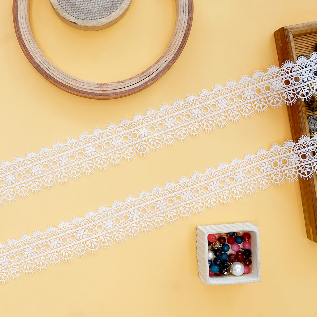 Double Side Border Shuttle Lace