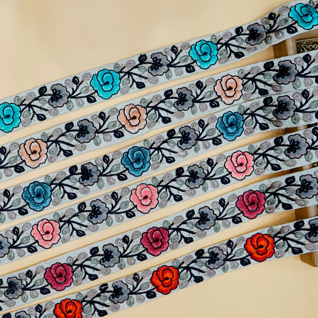 Double Side Border Embroidery Lace