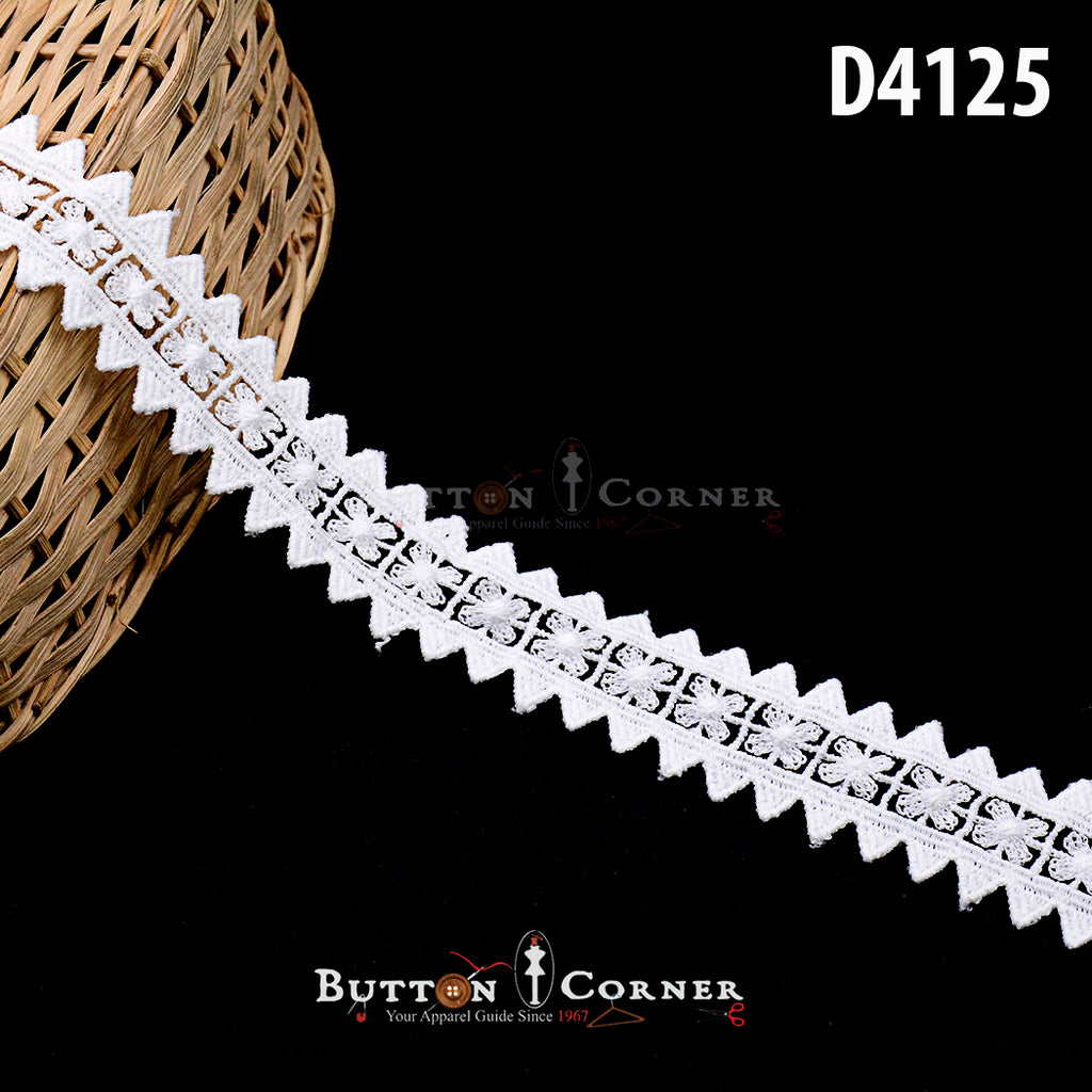 Shuttle Double Side Border Lace