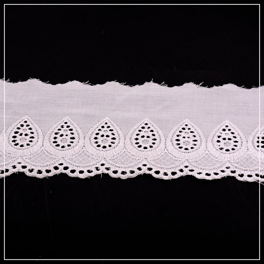 Cotton One Side Border Lace