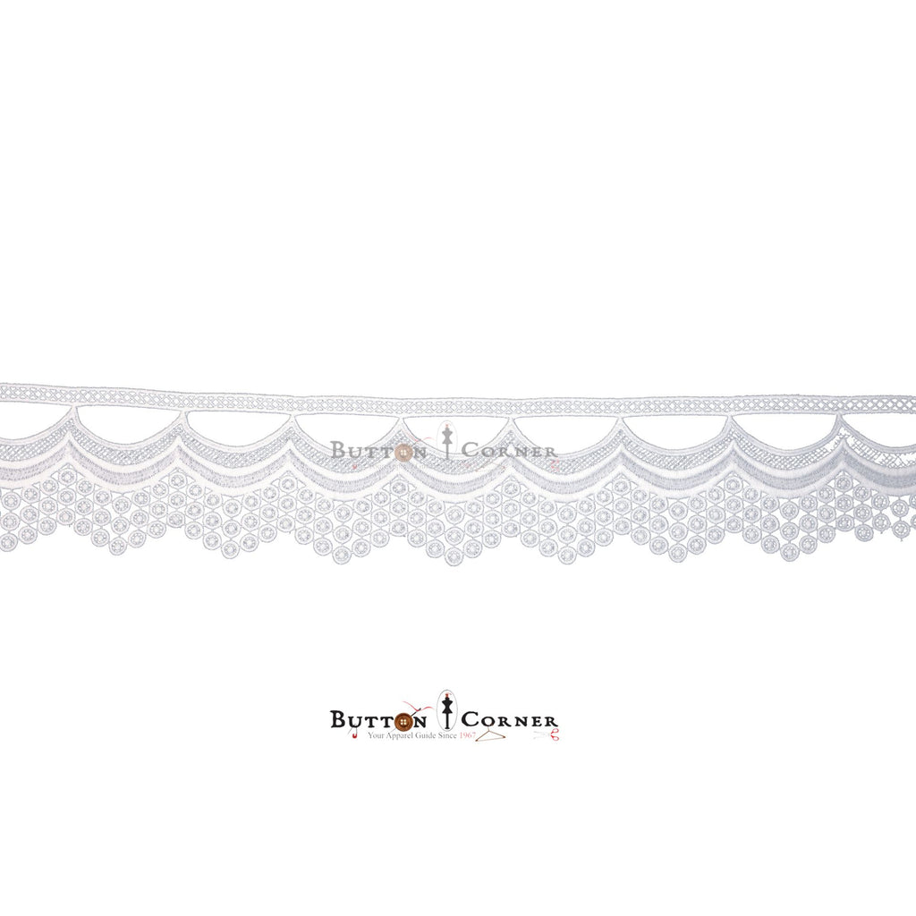 One Side Border Shuttle Lace