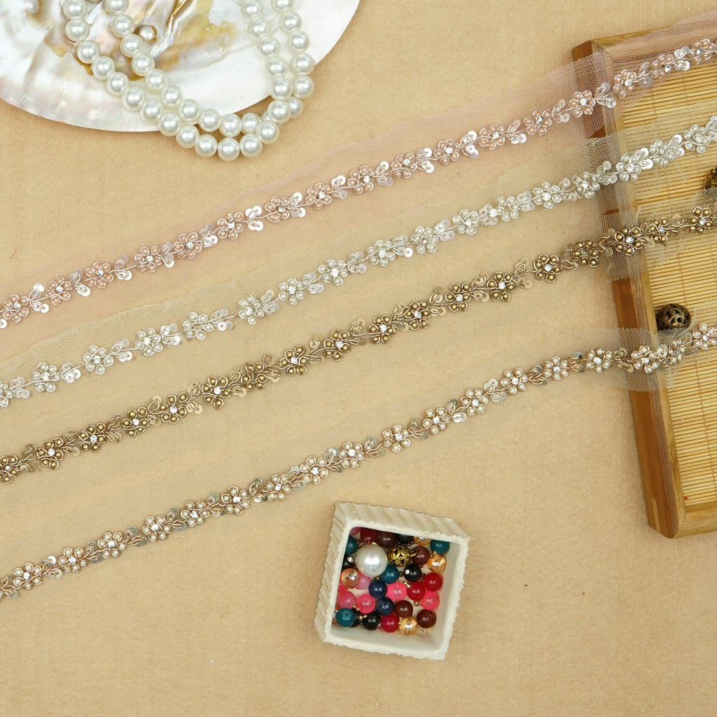 يتوهم تسلسل اللؤلؤ جوتا الدانتيل