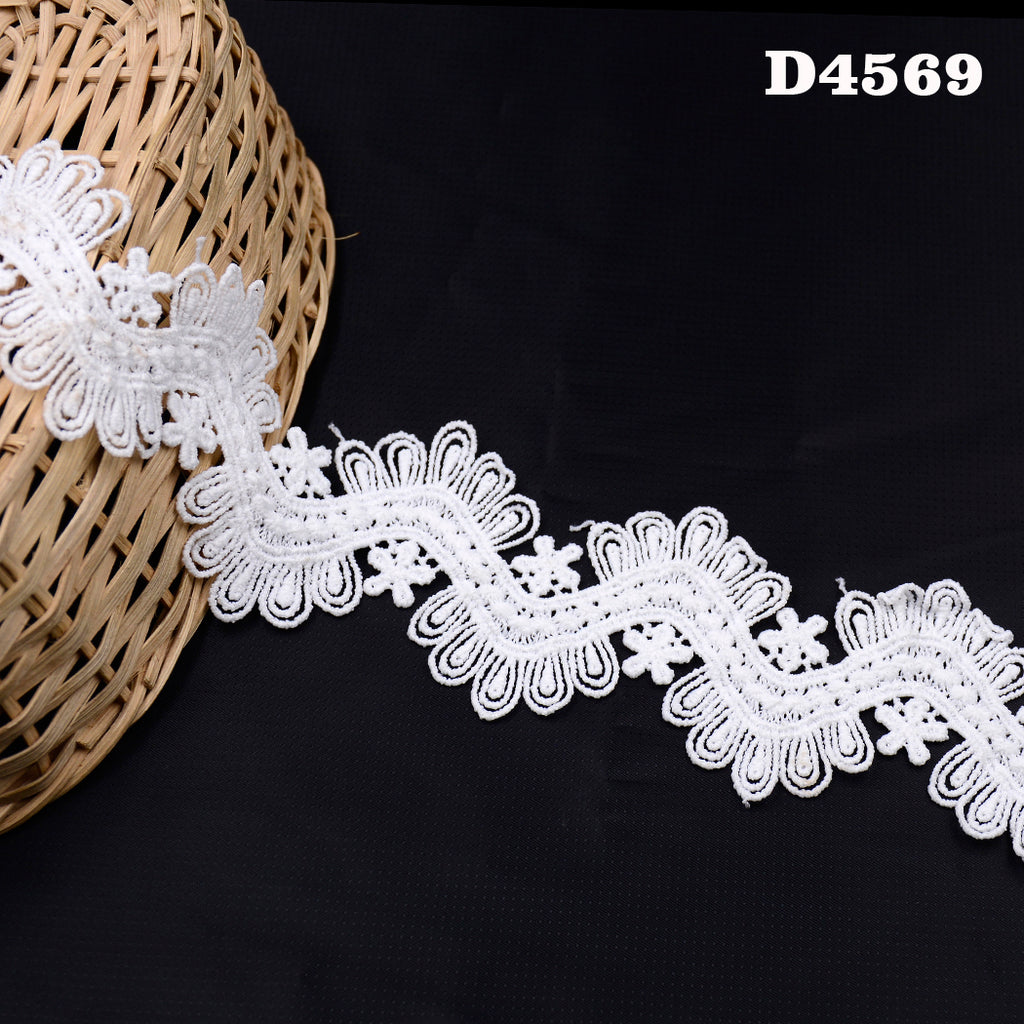 Shuttle Double Side Border Lace