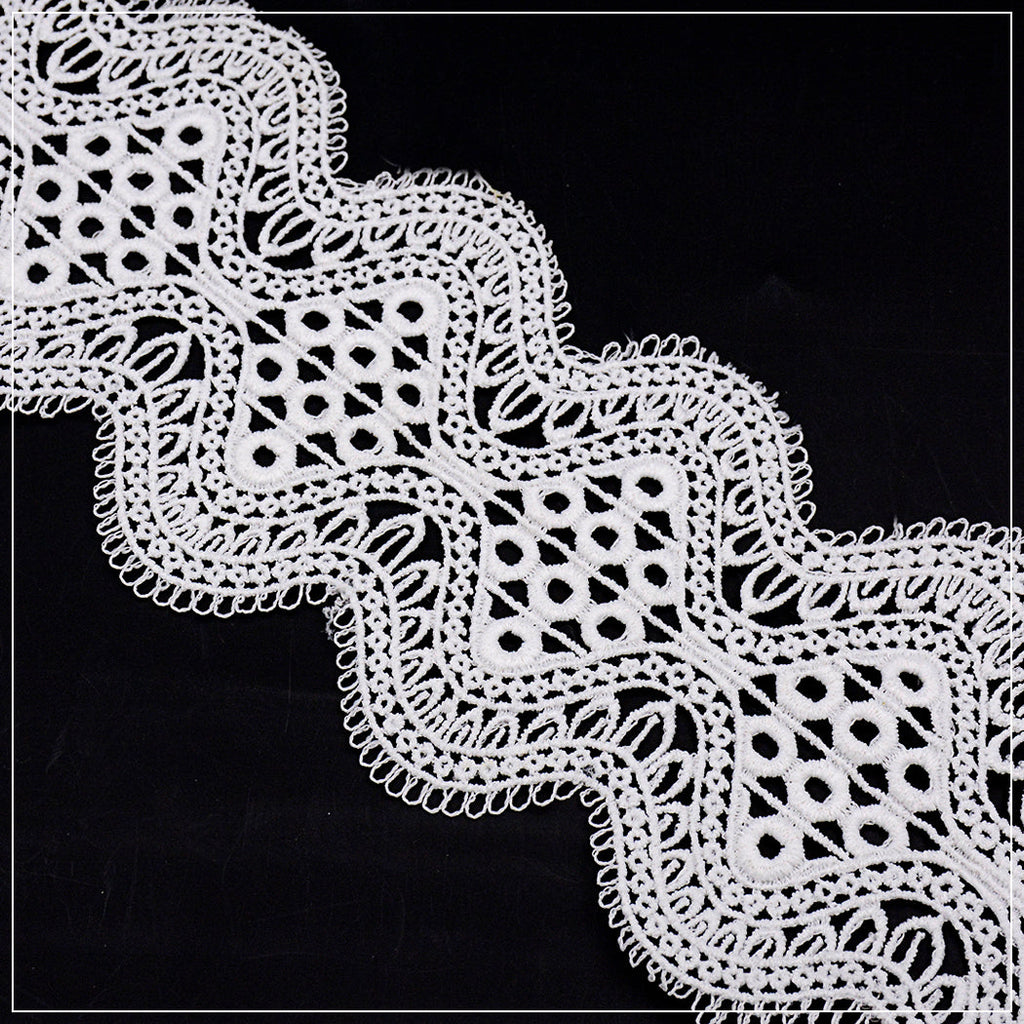 Shuttle Double Side Border Lace