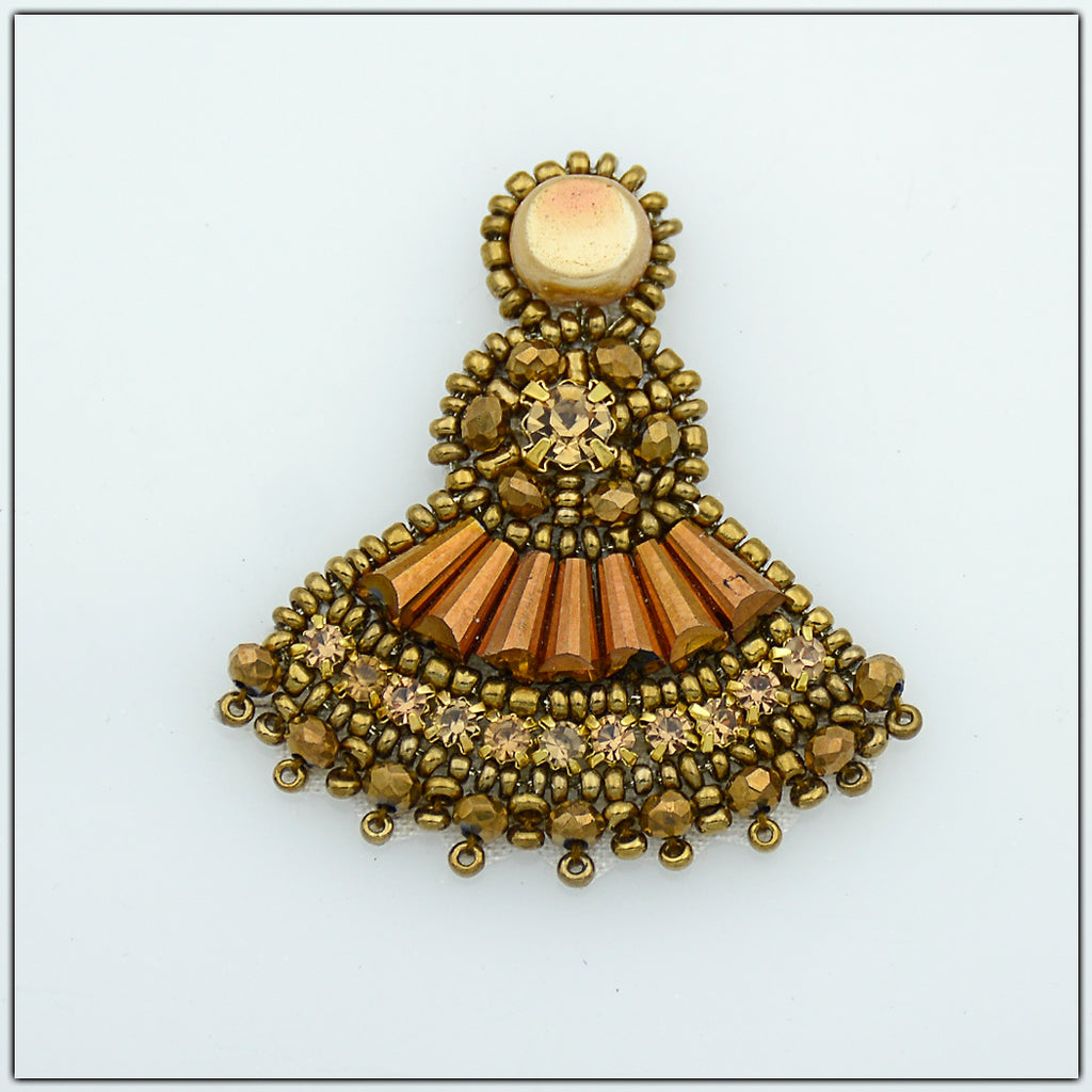 Hand Made Glass Beads Motif